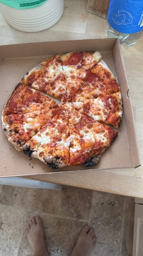 Customer photo review of Sourdough Pizza Bases