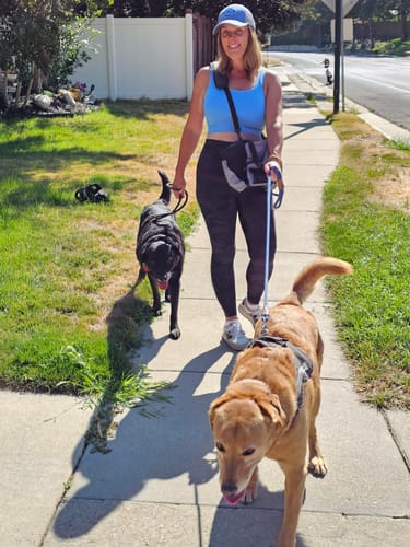 Customer photo review of TA-DA DOG WALKING CONVENIENCE