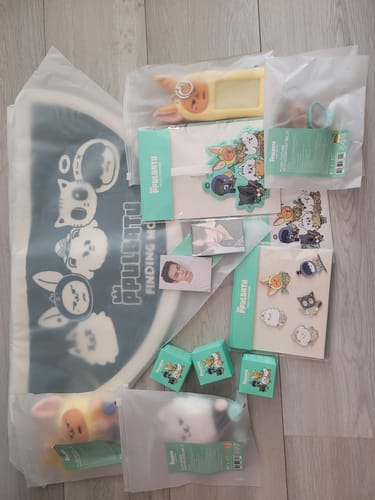 Customer photo review of TXT - FINDING MOA PPULBATU WEVERSE OFFLINE GIFT OFFICIAL MD PLUSH KEYRING