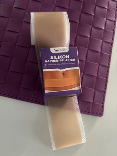 Customer photo review of ScarRelief™ | Silikon-Narbenpflaster