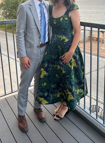 Customer photo review of Vale A-Line Dress by Bariano - RENTAL
