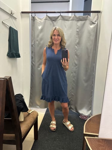 Customer photo review of Cassie Dress • Final Sale Deals! - Twilight Storm