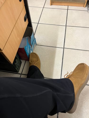 Customer photo review of Buttterfly Feet Blaine 1 Ankle Boot - Tan