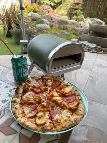 Customer photo review of Sourdough Pizza Bases