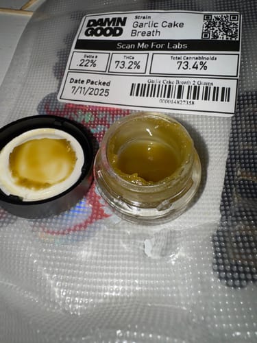 Customer photo review of Garlic Cake Breath