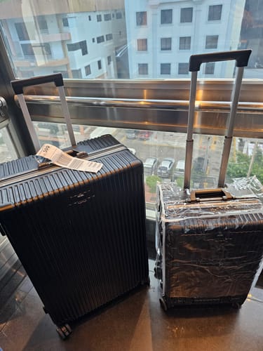 Customer photo review of Carry-on + Check-in