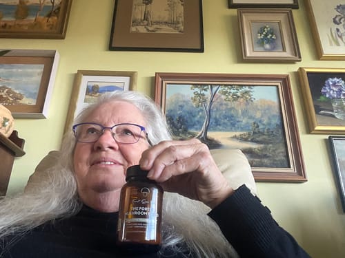 Customer photo review of Forest Mushroom Blend Powder