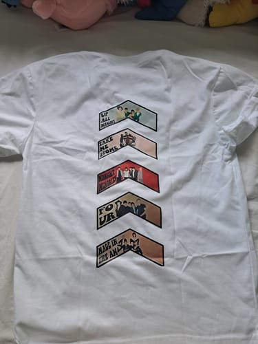 Customer photo review of Casual Liam Graphic Print T-Shirt