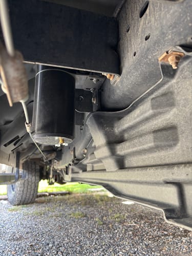 Customer photo review of SPE Motorsport 6.7L Powerstroke External CCV Catch Can