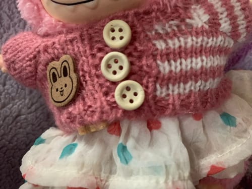 Customer photo review of Labubu Clothes outfit