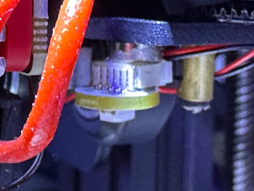 Customer photo review of FYSETC Hotend Nozzle Lighting 3D Printer Accessories 24 Voltage LED 1600mm Line Length for ENDER-3 ENDER-3 PRO ENDER-3 V2
