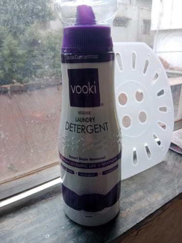 Customer photo review of VOOKI BioSense Laundry Detergent - 801 ML