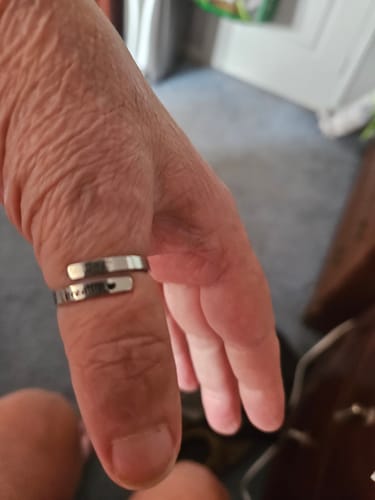 Customer photo review of Just Breathe Ring