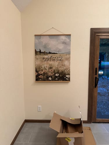 Customer photo review of Large Poster: Be still and know