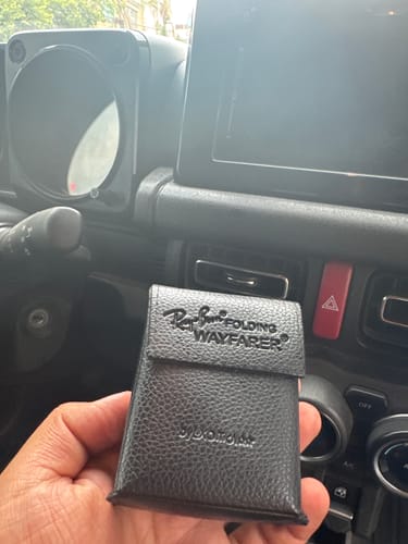 Customer photo review of Lentes De Sol Rb Wayfare Folding Rb4105n Negro Brilloso Verde G15