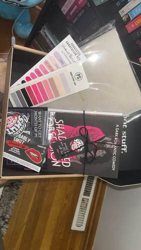 Customer photo review of good girl book club subscription