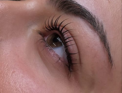 Customer photo review of BOO- Pure Care Lash & Brow Lift Pack