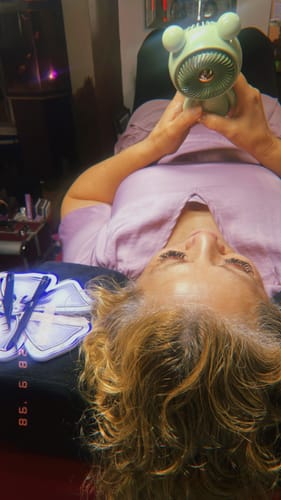 Customer photo review of LASH RETENTION ONLINE COURSE