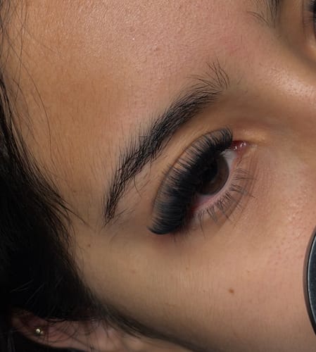 Customer photo review of Cashmere Luxe Lashes 0.03mm