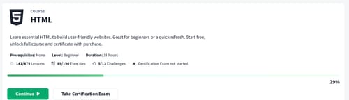 Customer photo review of Learn HTML