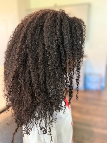 Customer photo review of SET Gel-To-Foam Styling Mousse