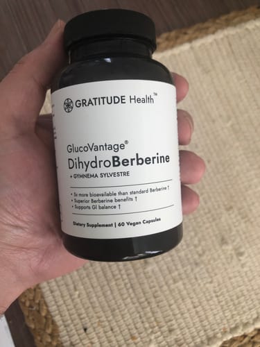 Customer photo review of GlucoVantage® DihydroBerberine + Gymnema Sylvestre