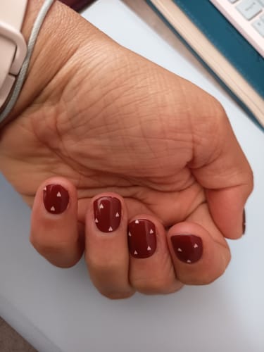 Kundenbewertung mit Foto zu UV Gel: Dainty Little Love