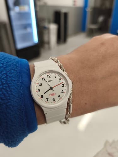 Customer photo review of Reloj Casio Vintage LQ-24B-7B Bio Resina Blanco 31,5mm