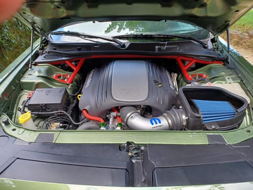 Customer photo review of Speedlogix 4-point Strut Tower Brace 2005-2023 Challenger/Charger 3.6L, 5.7L, 6.1L, 6.4L