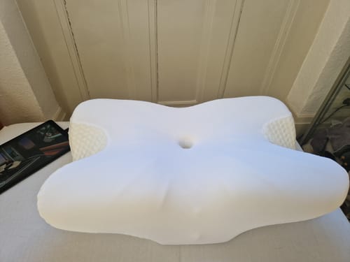 Customer photo review of Orthopädisches Nackenkissen