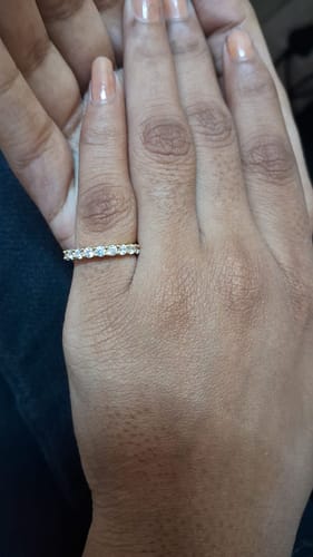 Customer photo review of Christy Ring