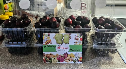 Customer photo review of Grapes With Seed (Muscadine Red/Green)***Pre Order***