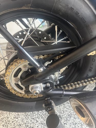 Customer photo review of Triumph Bobber Short Chain Guard - 2017+ - Brogue Moto