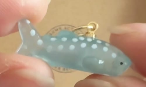 Customer photo review of Whale Shark Charm – Inner Strength