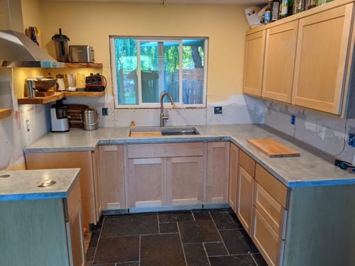 Customer photo review of Paulette Kitchen Faucet