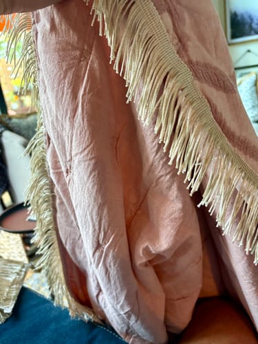 Customer photo review of 2" Chainette Fringe Trim (Sold by the Yard)