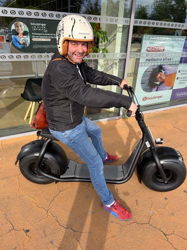 Customer photo review of Trottinette électrique City Coco Blaster 1500w - KaaSpeed