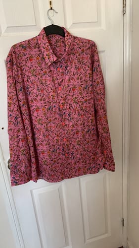 Customer photo review of 3 Metres, Luxury Dressmaking 100% Digital Printed Cotton Lawn- 55" (Pink)