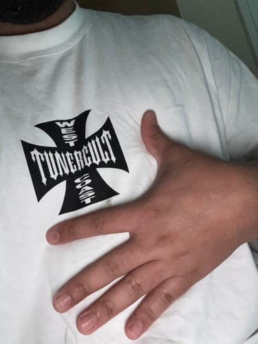 Customer photo review of WESTCOAST OVERSIZED BOX TEE