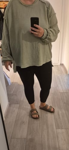 Customer photo review of CARLY Oversize Sweater - verschiedene Farben