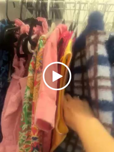 Customer video review of Sleeveless V-Neck Check Pattern Sweater Top & Mini Skirt Set