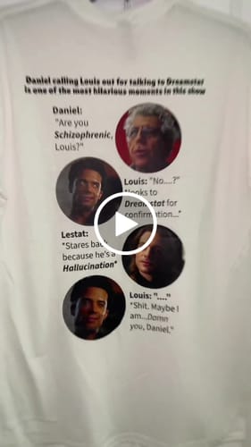 Customer video review of Unisex t-shirt