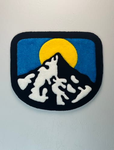 Customer photo review of Tufting Starter Kit — Extra Fabric