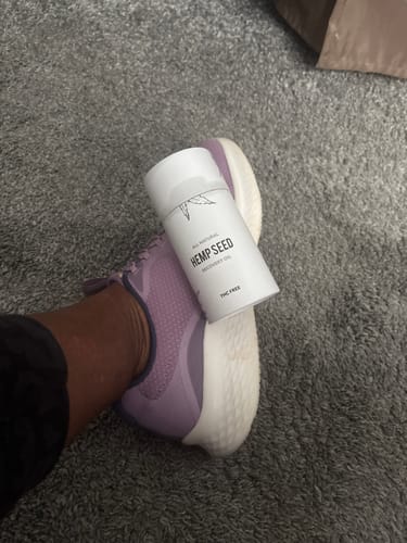 Customer photo review of Hemp Seed Recovery Oil