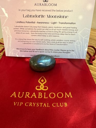 Customer photo review of VIP Crystal Club ~ Monthly Crystal Tester