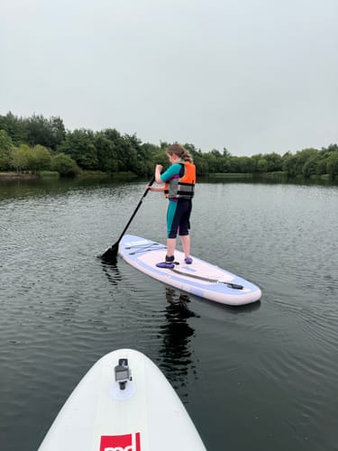 Customer photo review of KIDS MALIBU SKY PADDLE BOARD