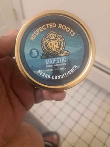 Customer photo review of Beard Conditioner - Majestic Scent