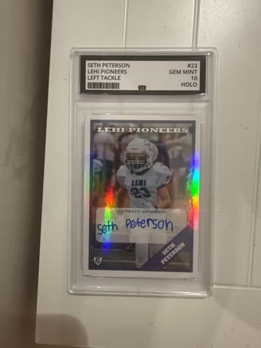 Customer photo review of Custom Graded Card