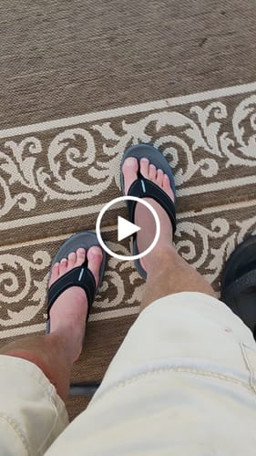 Customer video review of Ramble Retro - Wide Toe Slippers