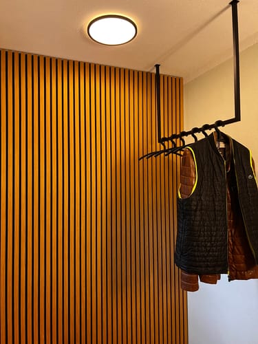 Customer photo review of Akustikpaneele Rustikale Eiche | 240 cm x 60 cm | Dreiseitiges Echtholzfurnier